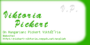 viktoria pickert business card